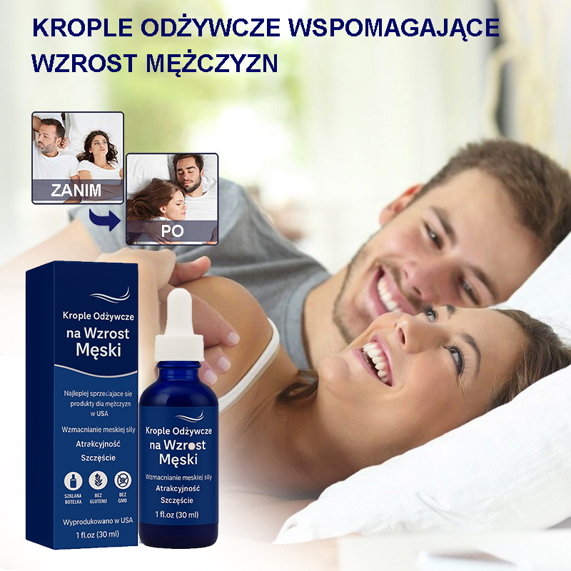 🔥Krople przedłużające dla mężczyzn, dwie krople na raz, mogą wydłużyć czas o 30 minut