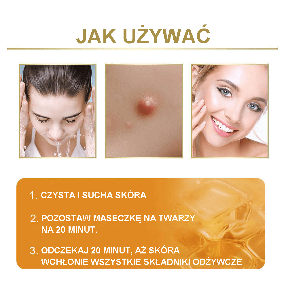 💎Nawilżająca maska z kwasem hialuronowym Shaduoer regeneruje skórę, usuwa trądzik i blizny🔥