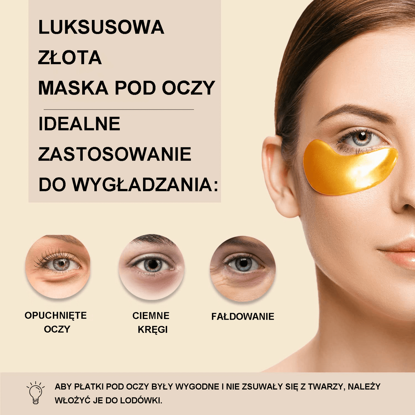 👀Płatki pod oczy (20 par) - 🔥Płatki pod oczy na opuchliznę i cienie pod oczami - Maska pod oczy do pielęgnacji urody i ciała - Maska pod oczy z aminokwasami i kolagenem na cienie i opuchliznę firmy Celor