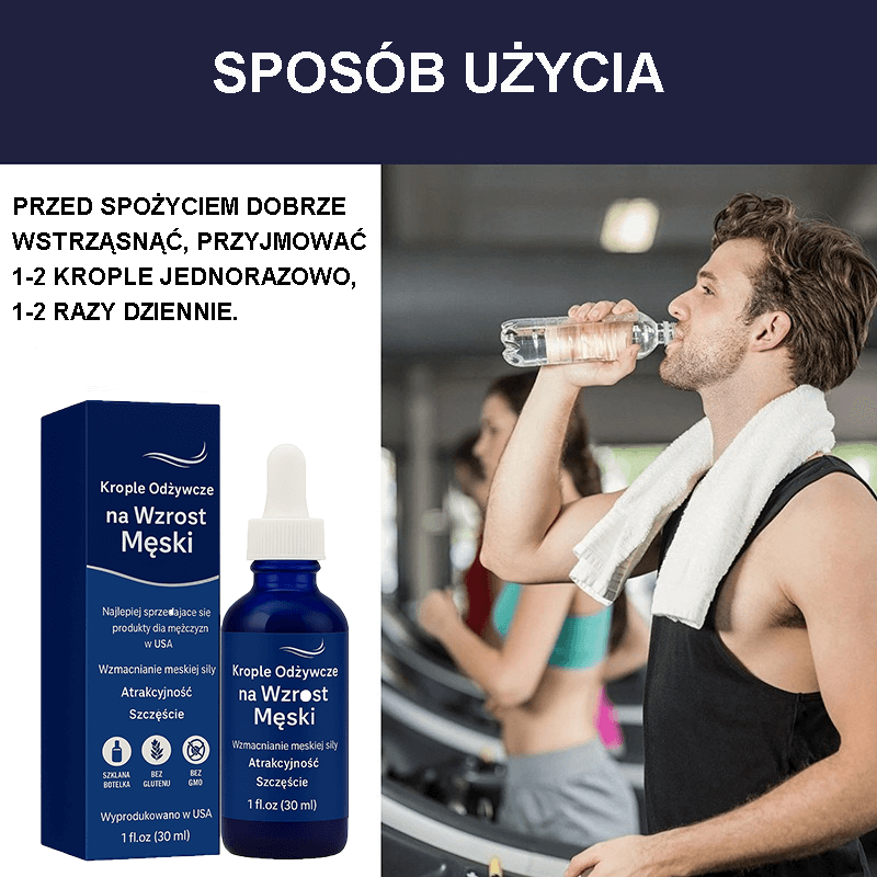 🔥Krople przedłużające dla mężczyzn, dwie krople na raz, mogą wydłużyć czas o 30 minut