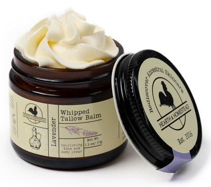 🔥Ręcznie robiony balsam łojowy (z dodatkiem ziół) Organiczne masło do ciała z dodatkiem oliwy z oliwek, na egzemę, trądzik różowaty, dla niemowląt